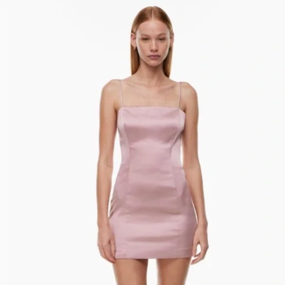 Aritzia TEN shimmer dress